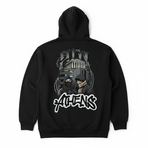 210 Athens Hoodie Back Design