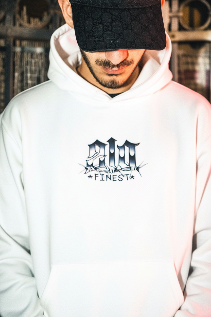 210 Finest Hoodie Front Mockup