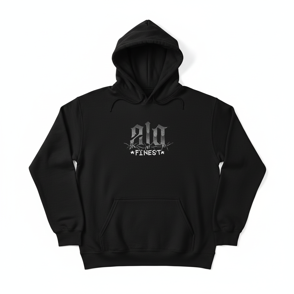 210 Finest Hoodie Mockup
