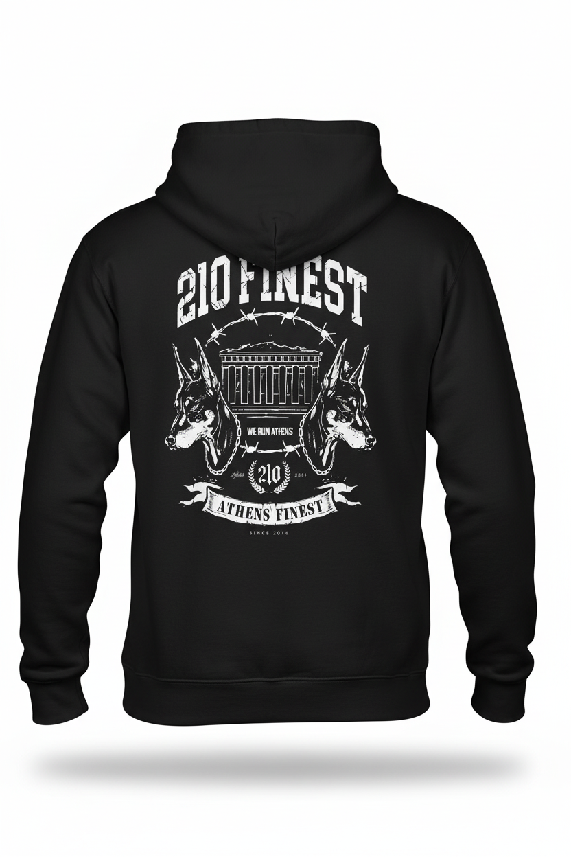 210Dogs Hoodie Back