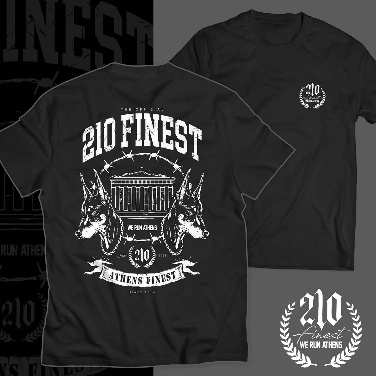 210Dogs Hoodie - We Run Athens